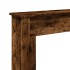 Borde de chimenea madera ingeniería roble ahumado 75x20x87,5