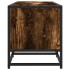 Mueble TV metal y madera ingeniería roble humo 120x35x41