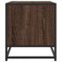 Mueble TV metal y madera ingeniería marrón roble 91x40x46
