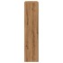 Librería divisora 4 niveles madera roble artisan 123x29x123