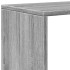 Librería divisora 4 niveles madera gris Sonoma