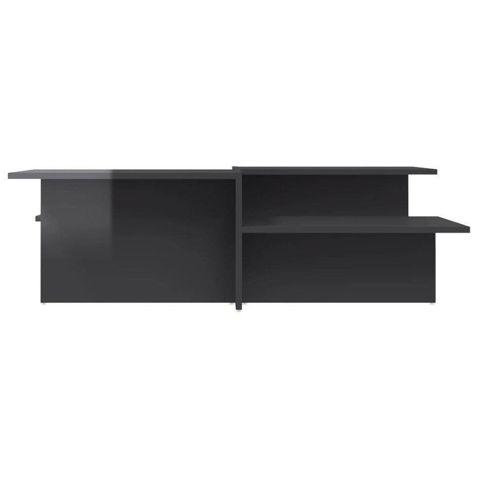 Mesas de centro 2 uds madera de ingeniería gris