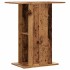 Soporte para acuario madera ingeniería envejecida 36x75x72,5