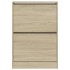 Zapatero de madera de ingeniería roble Sonoma 60x21x87,5