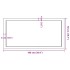Tablero de mesa madera maciza roble sin tratar 100x50x(2-4)