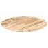Superficie de mesa redonda madera maciza de mango 15-16 mm