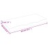 Tablero de mesa madera maciza roble sin tratar 80x40x(2-6)