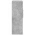 Aparador alto madera de ingeniería gris hormigón 50x42,5x124