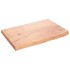 Estante pared madera roble tratada marrón claro 60x40x(2-4)