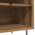 Mueble discos madera de ingeniería roble artisan 84,5x38x48