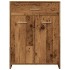 Armario de baño madera de ingeniería envejecida 60x33x80