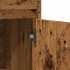 Armario de baño madera de ingeniería envejecida 60x33x80