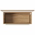 Juego de muebles baño 2 piezas madera ingeniería roble