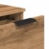 Aparador madera de ingeniería roble artisian 30x30x70