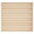 Vitrina de madera para coleccionistas con 6