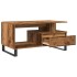 Mesa de centro madera ingeniería madera envejecida 90x49x45