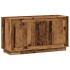 Aparador de madera de ingeniería envejecida 102x35x55
