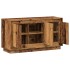 Aparador de madera de ingeniería envejecida 102x35x55