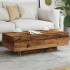 Mesa de centro madera de ingeniería envejecida 100x49,5x31