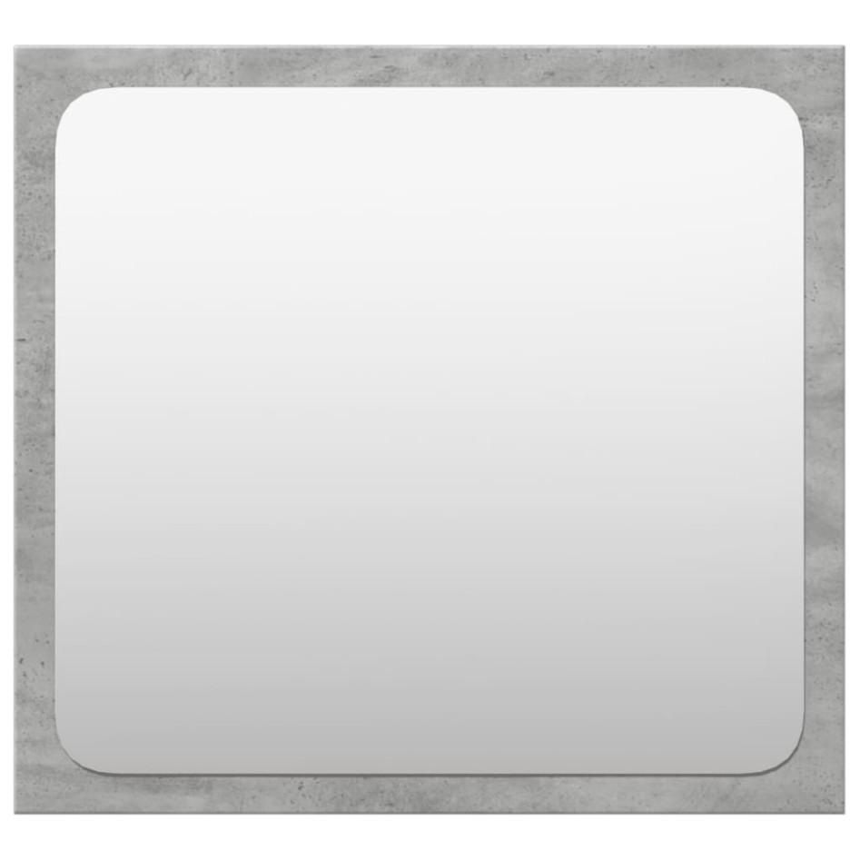 Set muebles de baño 2 piezas madera contrachapada gris