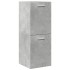 Set muebles de baño 2 piezas madera contrachapada gris