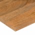 Tablero escritorio con curva madera mango rugosa 100x50x2,5