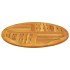 Tablero de mesa redondo madera maciza de acacia Ø80x2,2