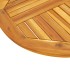 Tablero de mesa redondo madera maciza de acacia Ø80x2,2