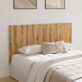 Cabecero de cama madera ingeniería roble artisan 160x1,5x80