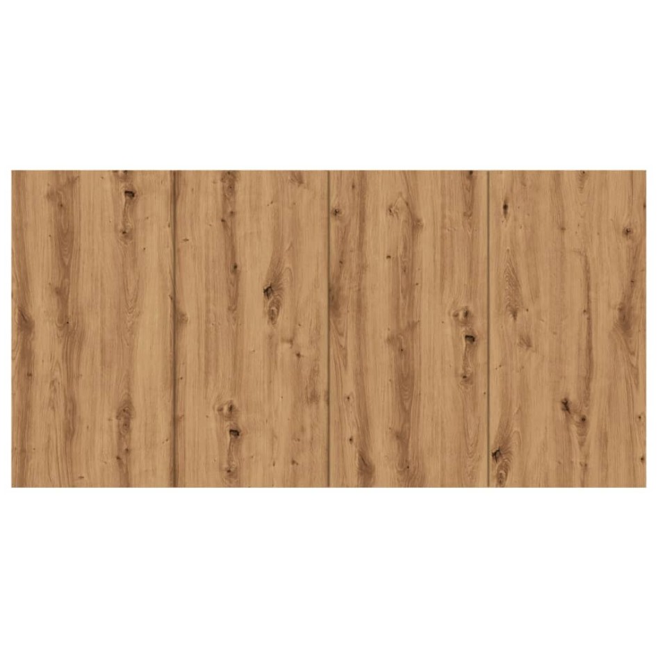 Cabecero de cama madera ingeniería roble artisan 160x1,5x80