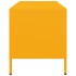 Mueble para TV acero laminado en frío amarillo 101,5x39x43,5