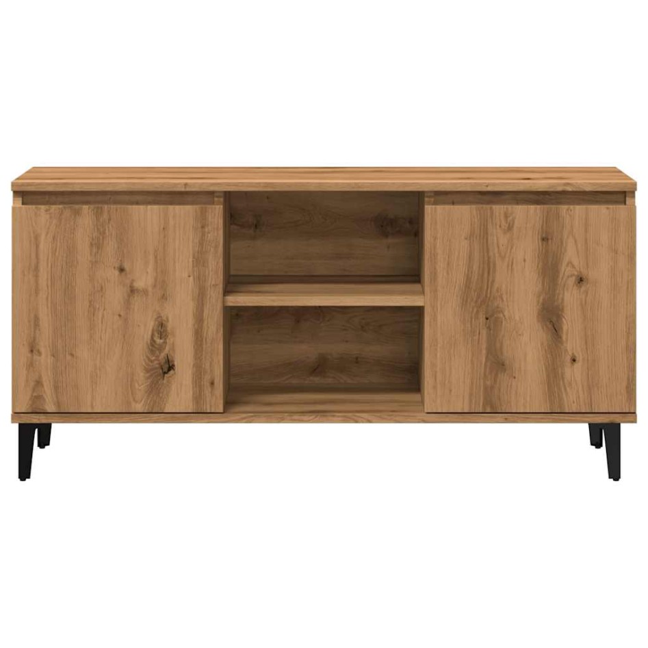 Mueble para TV madera de ingeniería roble artisan 102x35x50