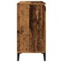 Aparador de madera de ingeniería envejecida 102x35x70