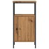 Mesita de noche madera de ingeniería roble artisan 41x31x80