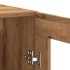 Aparador de madera de ingeniería roble artisan 69,5x34x90