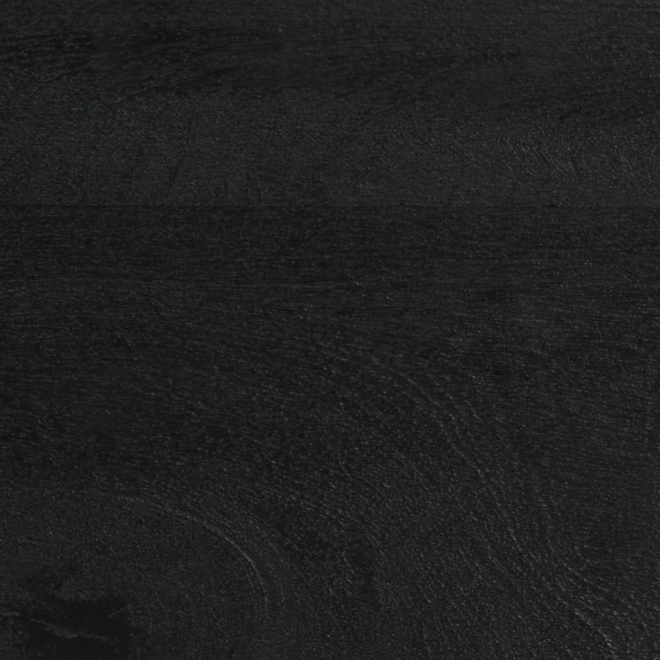 Mueble de TV madera de ingeniería negro 100x33x46