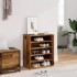 Mueble zapatero madera ingeniería madera envejecida 60x35x70