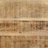 Mesa de centro madera maciza de mango rugosa 110x55x40