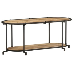 Mueble de TV madera maciza de mango rugosa 100x42x40