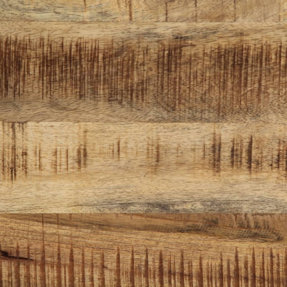 Mueble de TV madera maciza de mango rugosa 100x42x40