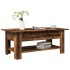 Mesa de centro madera ingeniería madera envejecida 102x55x42