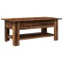 Mesa de centro madera ingeniería madera envejecida 102x55x42