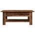 Mesa de centro madera ingeniería madera envejecida 102x55x42