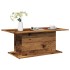 Mesa de centro madera ingeniería envejecida 102x55,5x40