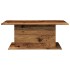 Mesa de centro madera ingeniería envejecida 102x55,5x40