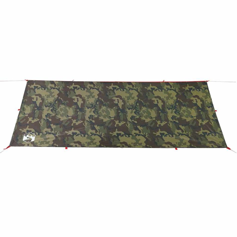 Lona de camping impermeable camuflaje 506x306