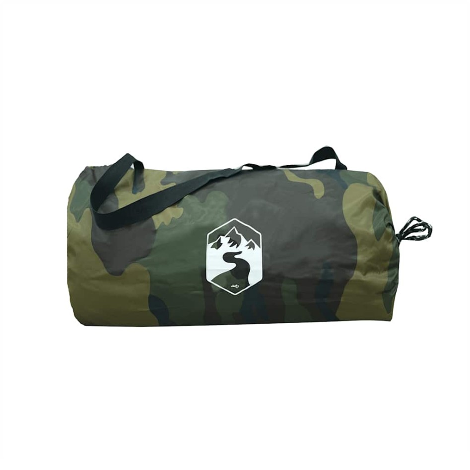 Lona de camping impermeable camuflaje 506x306