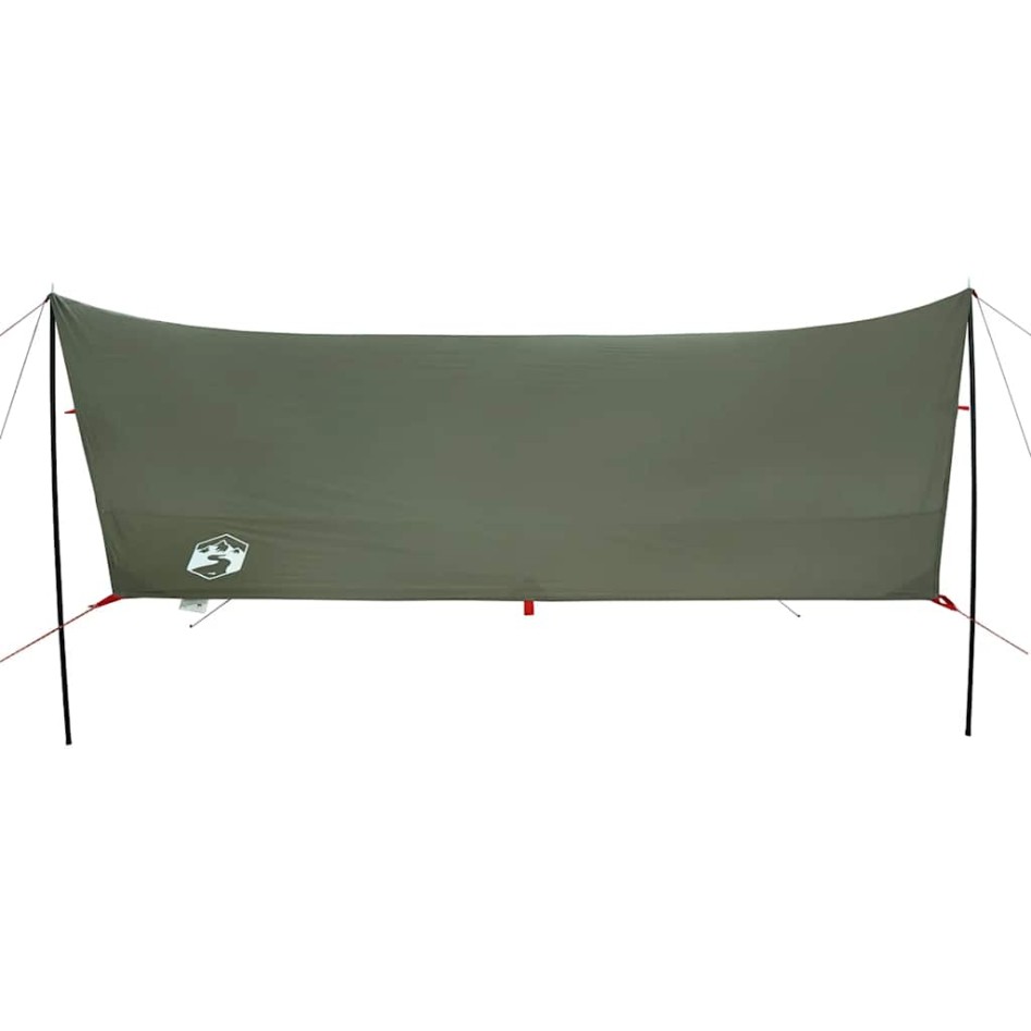 Lona de camping impermeable verde oliva 462x306x211