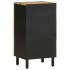 Aparador de madera maciza de mango rugosa 40x33,5x75