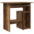 Escritorio madera de ingeniería madera envejecida 80x45x74